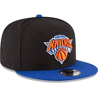 New Era Blue New York Knicks 2-Tone 9FIFTY Adjustable Snapback Hat