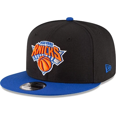 New Era Blue New York Knicks 2-Tone 9FIFTY Adjustable Snapback Hat