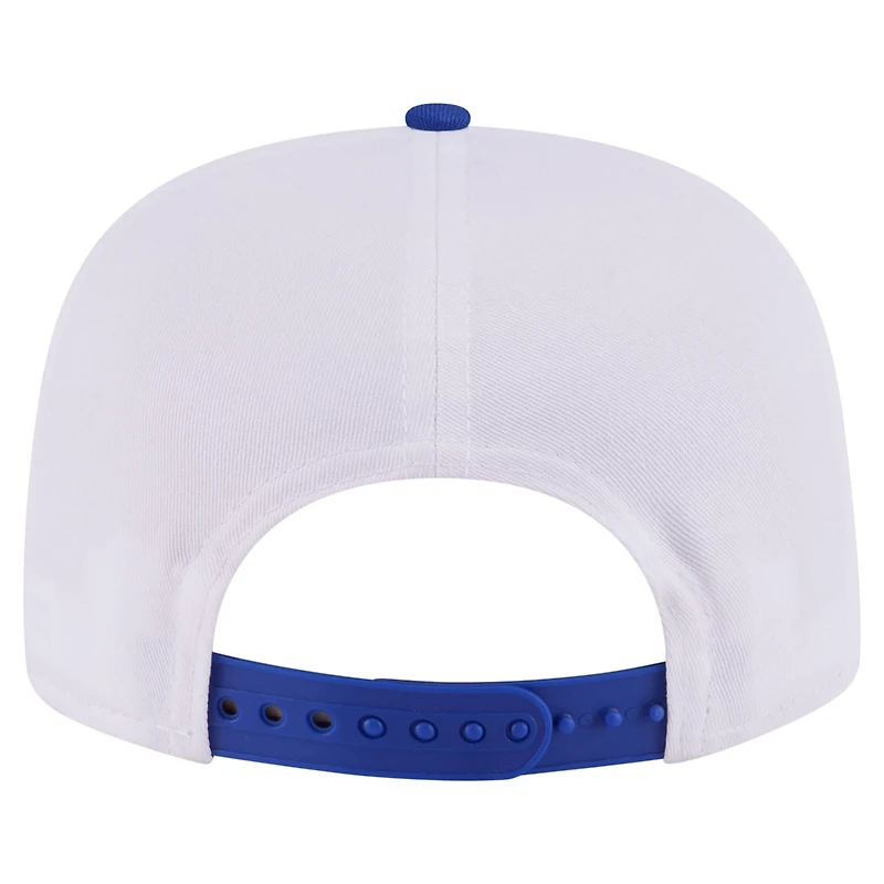 New Era Blue New York Knicks Hardwood Two-Tone Golfer Adjustable Hat