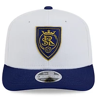 New Era Blue Real Salt Lake 2025 Jersey Hook 9SEVENTY Stretch-Snap Hat