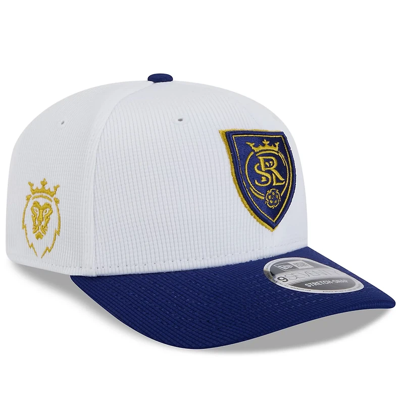 New Era Blue Real Salt Lake 2025 Jersey Hook 9SEVENTY Stretch-Snap Hat