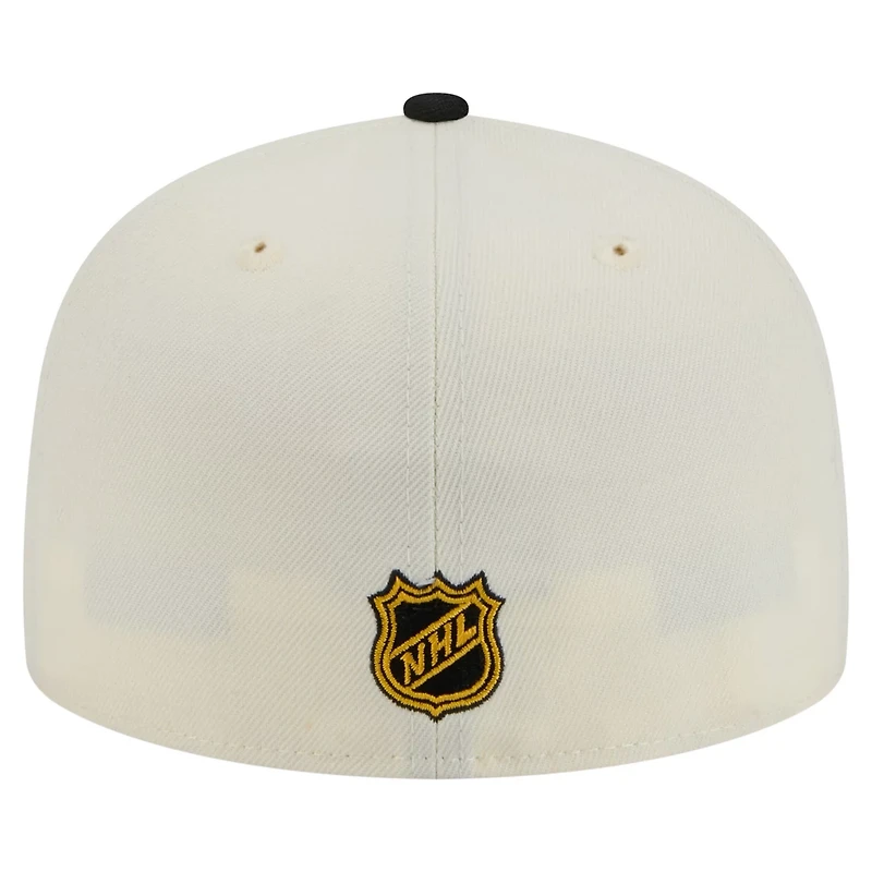 New Era Boston Bruins Chrome Two-Toned 59FIFTY Fitted Hat