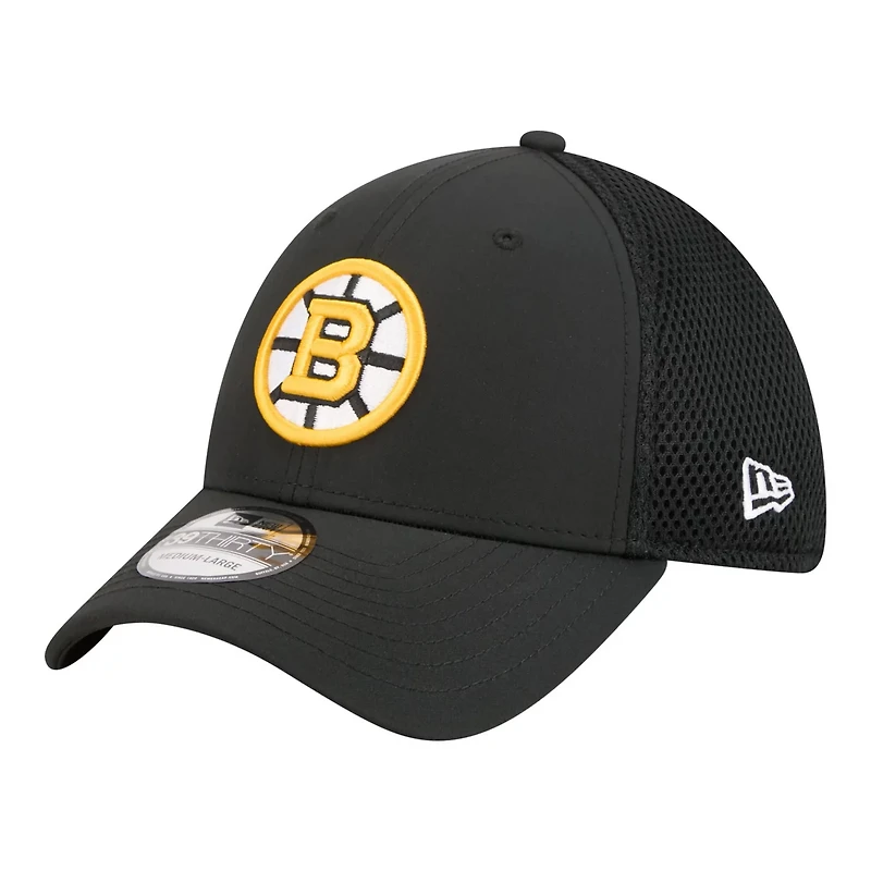 New Era Boston Bruins Logo 39THIRTY Flex Hat