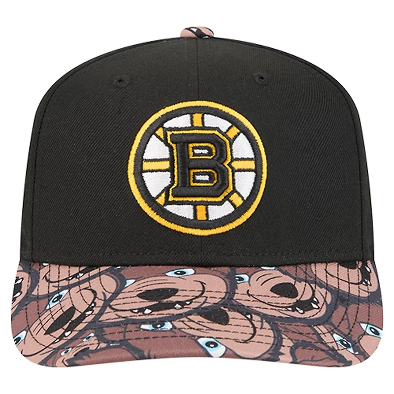 New Era Boston Bruins Mascot Visor 9SEVENTY Adjustable Hat