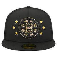 New Era Boston Bruins Military Appreciation Digital Camo Stars 59FIFTY Fitted Hat