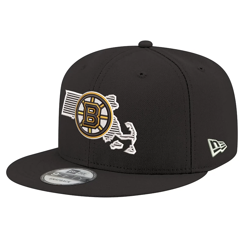 New Era Boston Bruins State Pride 9FIFTY Snapback Hat