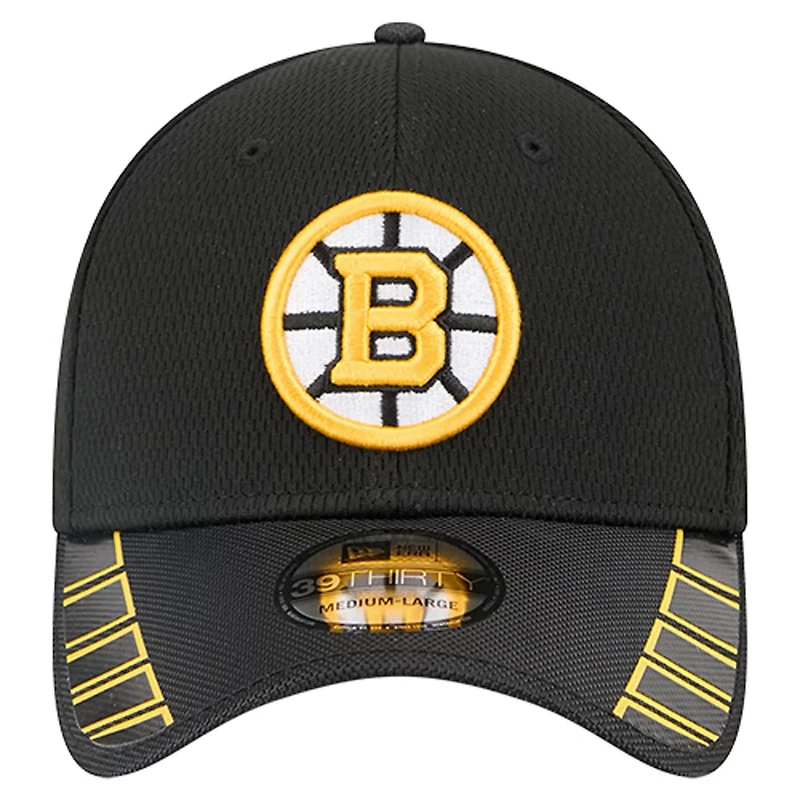 New Era Boston Bruins Visor Hit 39THIRTY Flex Hat