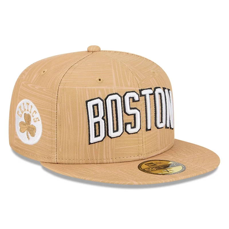 New Era Boston Celtics 2025 26 City Edition Alternate 59FIFTY Fitted Hat