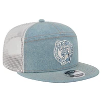 New Era Boston Celtics Adventure Split Panel 9FIFTY Snapback Trucker Hat