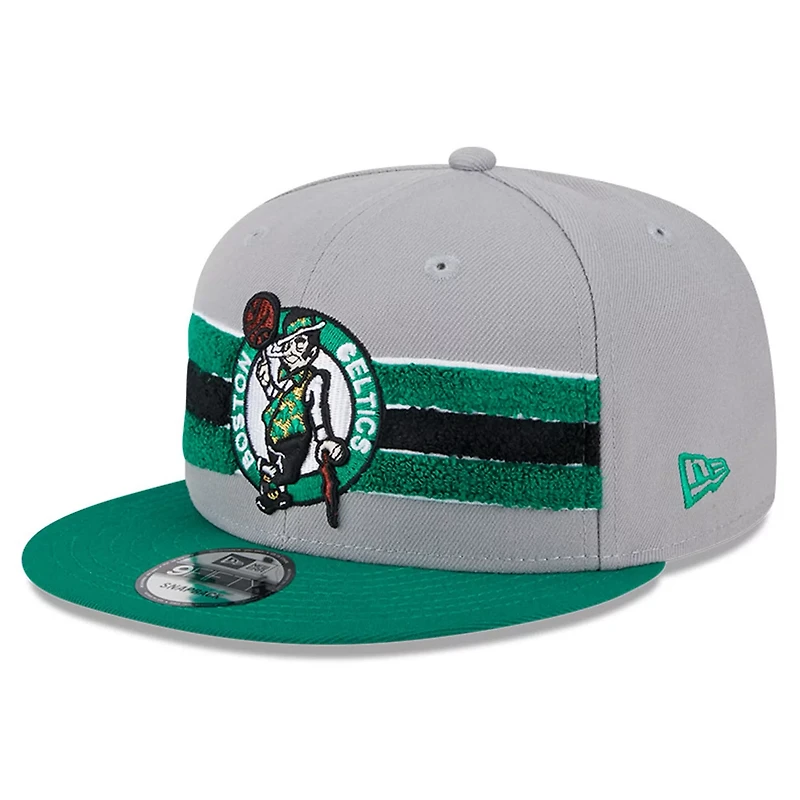New Era Boston Celtics Chenille Band 9FIFTY Snapback Hat