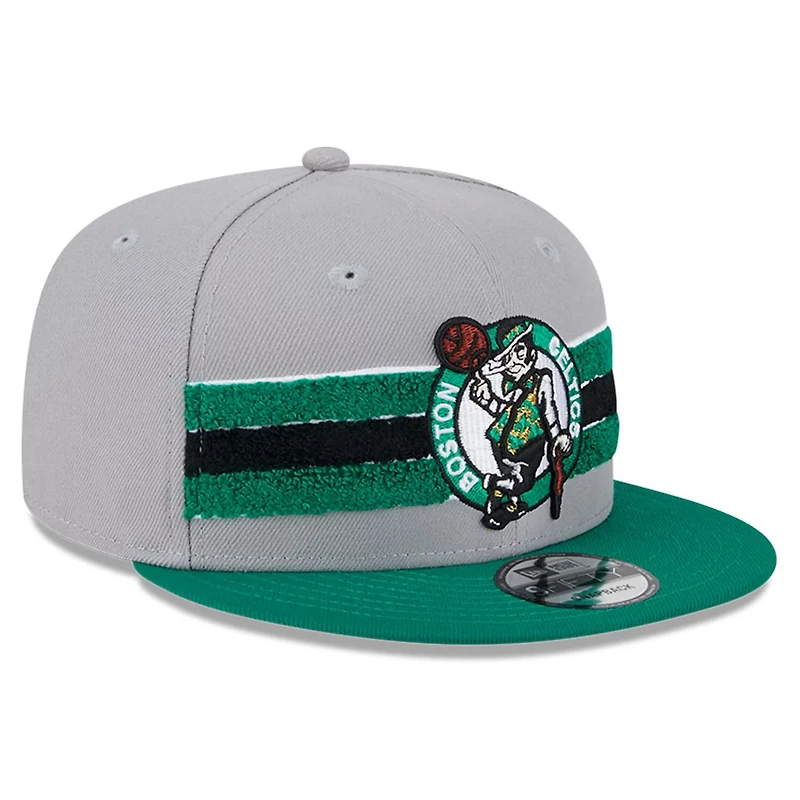 New Era Boston Celtics Chenille Band 9FIFTY Snapback Hat
