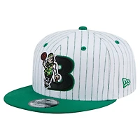 New Era Boston Celtics Deceptor Pinstripe 9FIFTY Snapback Hat