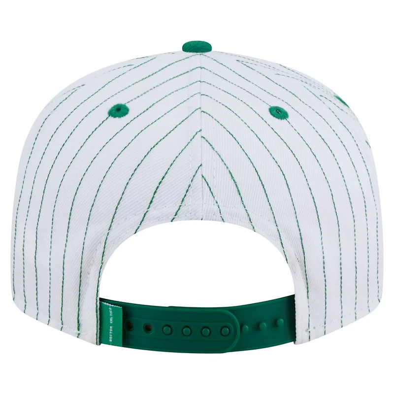 New Era Boston Celtics Deceptor Pinstripe 9FIFTY Snapback Hat