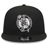 New Era Boston Celtics Evergreen 9FIFTY Trucker Snapback Hat