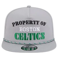 New Era Boston Celtics Throwback Property Of Golfer Snapback Hat