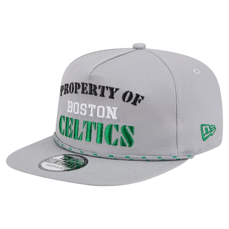 New Era Boston Celtics Throwback Property Of Golfer Snapback Hat