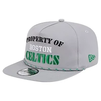 New Era Boston Celtics Throwback Property Of Golfer Snapback Hat