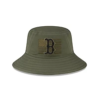 New Era Boston Red Sox 2023 Armed Forces Day Bucket Hat