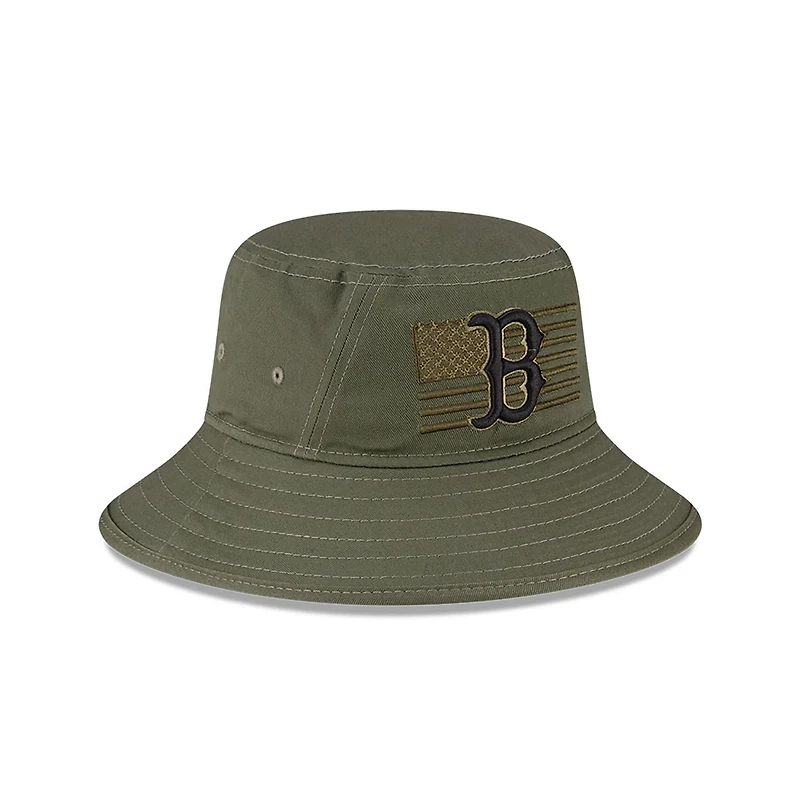 New Era Boston Red Sox 2023 Armed Forces Day Bucket Hat