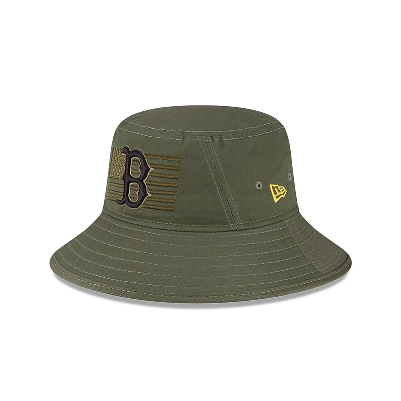 New Era Boston Red Sox 2023 Armed Forces Day Bucket Hat