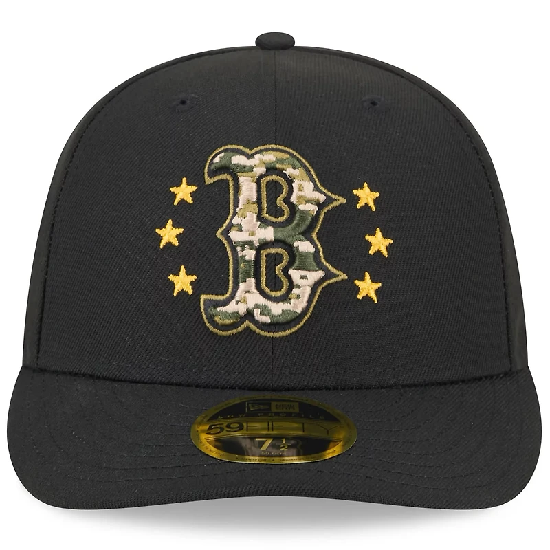 New Era Boston Red Sox 2024 Armed Forces Day Low Profile 59FIFTY Fitted Hat