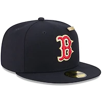 New Era Boston Red Sox 2025 59FIFTY Day 59FIFTY Fitted Hat with Pins