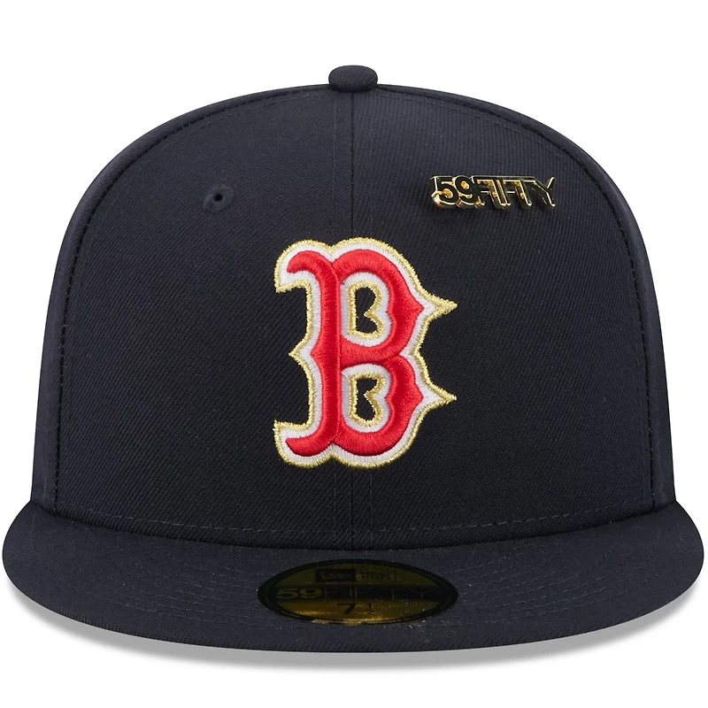 New Era Boston Red Sox 2025 59FIFTY Day 59FIFTY Fitted Hat with Pins