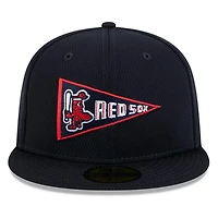 New Era Boston Red Sox 2025 MLB Clubhouse 59FIFTY Fitted Hat