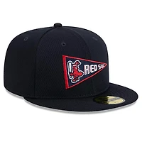 New Era Boston Red Sox 2025 MLB Clubhouse 59FIFTY Fitted Hat