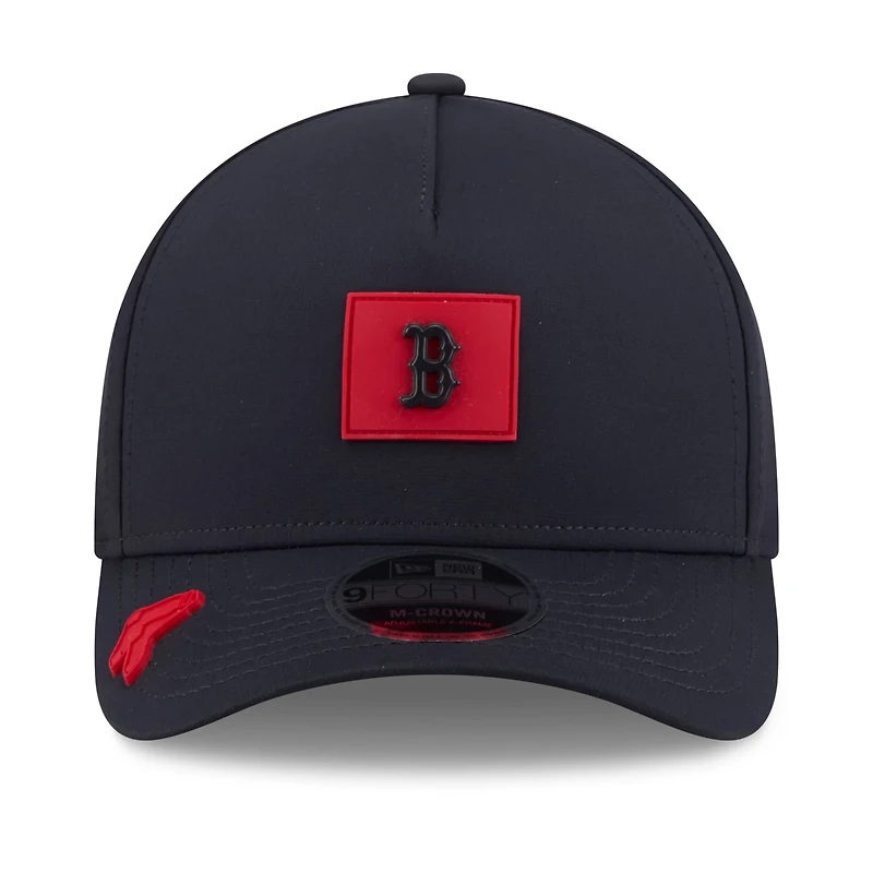 New Era Boston Red Sox 2026 Clubhouse 9FORTY A-Frame Adjustable Hat