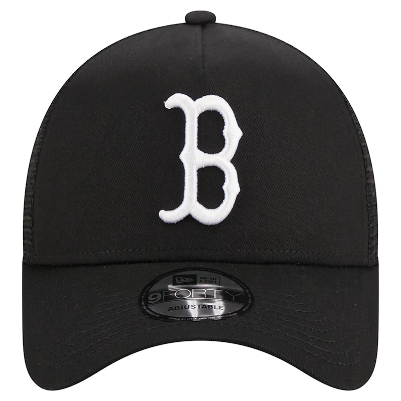 New Era Boston Red Sox A-Frame 9FORTY Trucker Adjustable Hat