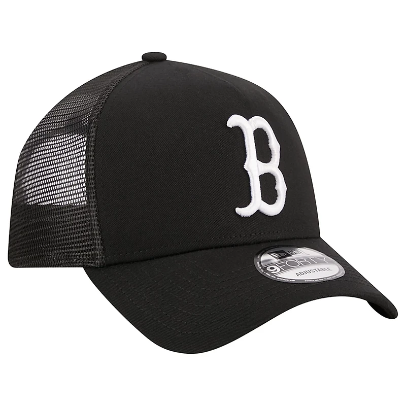 New Era Boston Red Sox A-Frame 9FORTY Trucker Adjustable Hat