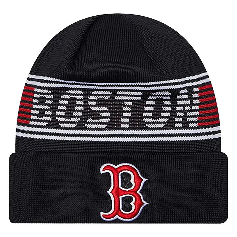 New Era Boston Red Sox Authentic Collection Cuffed Knit Hat