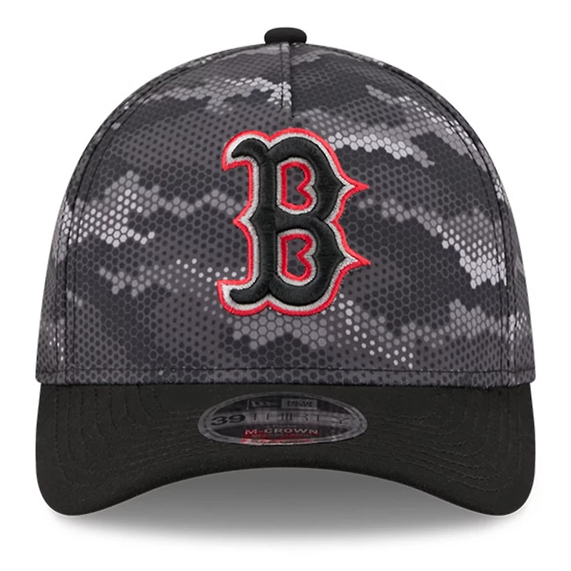 New Era Boston Red Sox Camo 39THIRTY A-Frame Flex Hat
