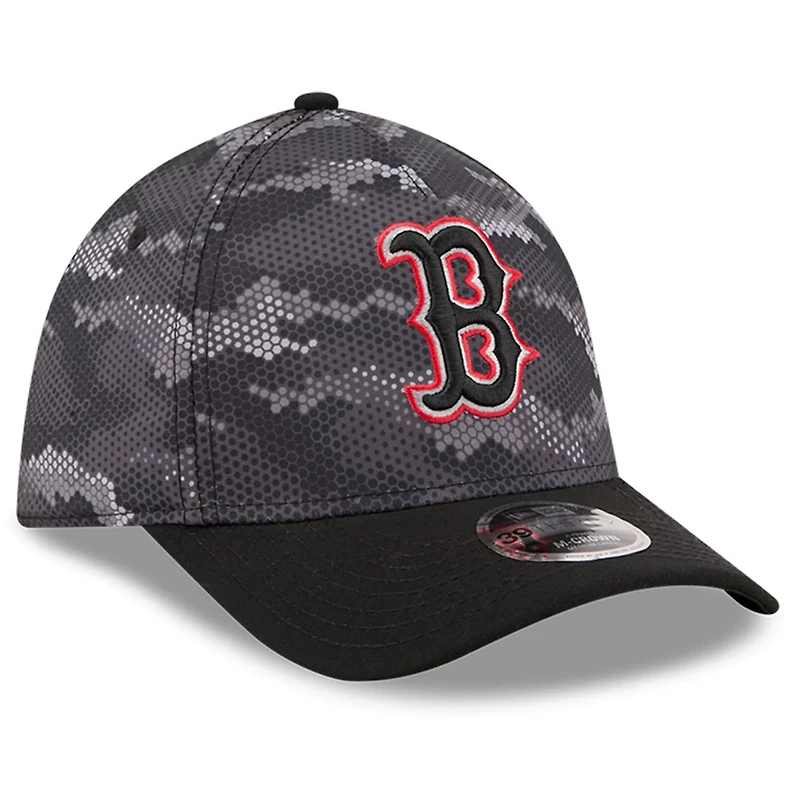 New Era Boston Red Sox Camo 39THIRTY A-Frame Flex Hat