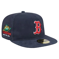 New Era Boston Red Sox Championship Side Flag A-Frame 59FIFTY Fitted Hat