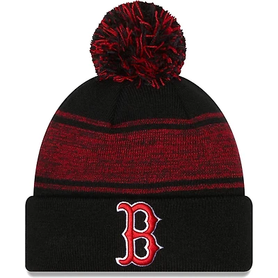New Era Boston Red Sox Chilled Cuffed Knit Hat with Pom
