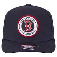 New Era Boston Red Sox Circle Patch 9SEVENTY Stretch-Snap Hat