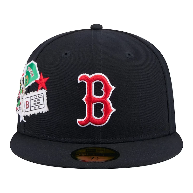 New Era Boston Red Sox City Patch 59FIFTY Fitted Hat