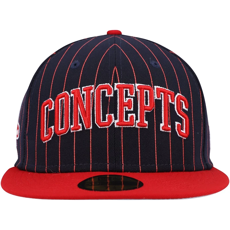 New Era Boston Red Sox Concepts Pinstripe 59FIFTY Fitted Hat