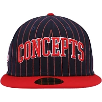 New Era Boston Red Sox Concepts Pinstripe 59FIFTY Fitted Hat