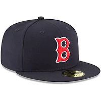 New Era Boston Red Sox Cooperstown Collection Wool 59FIFTY Fitted Hat
