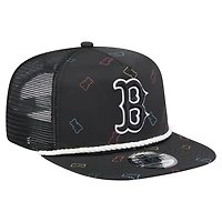 New Era Boston Red Sox Gummy Golfer Trucker Adjustable Hat