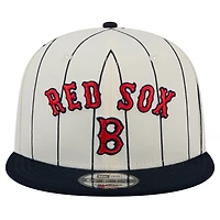 New Era Boston Red Sox Jersey Pinstripe 9FIFTY Snapback Hat