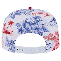 New Era Boston Red Sox Printed Island Golfer Snapback Hat