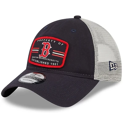 New Era Boston Red Sox Property Trucker 9TWENTY Snapback Hat