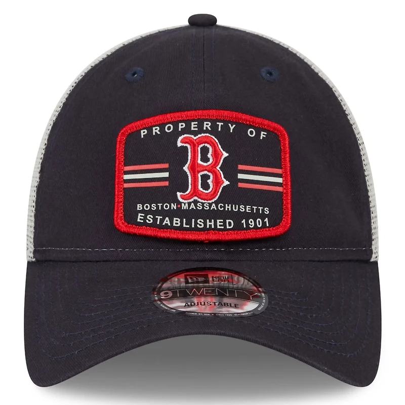 New Era Boston Red Sox Property Trucker 9TWENTY Snapback Hat