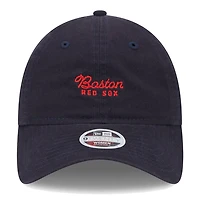 New Era Boston Red Sox Script 9TWENTY Adjustable Hat