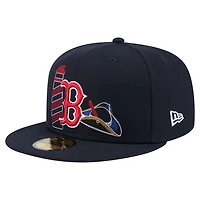 New Era Boston Red Sox State Stitch 59FIFTY Fitted Hat