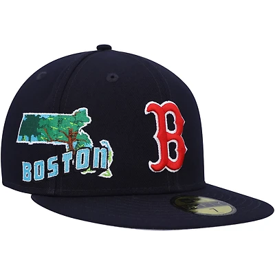 New Era Boston Red Sox Stateview 59FIFTY Fitted Hat